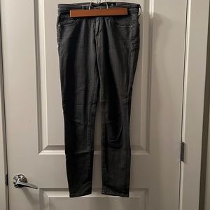 27R AG Stevie Ankle Jeans in Gray